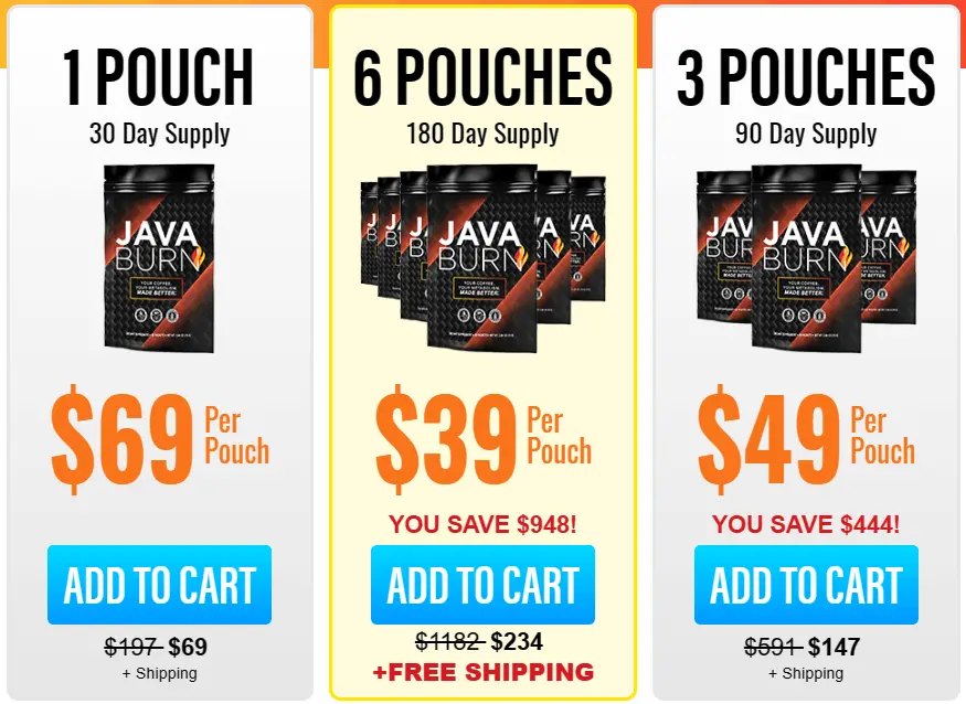 Java Burn Price